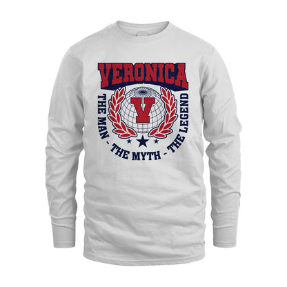 The Man The Myth The Legend Logo Shirt VERONICA M1-30