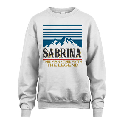 The Man The Myth The Legend Vintage Mountain Shirt SABRINA M1-19