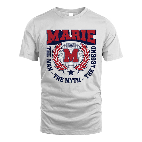 The Man The Myth The Legend Logo Shirt MARIE M1-30