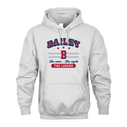 The Man The Myth The Legend With Your Name Shirt BAILEY M1-35