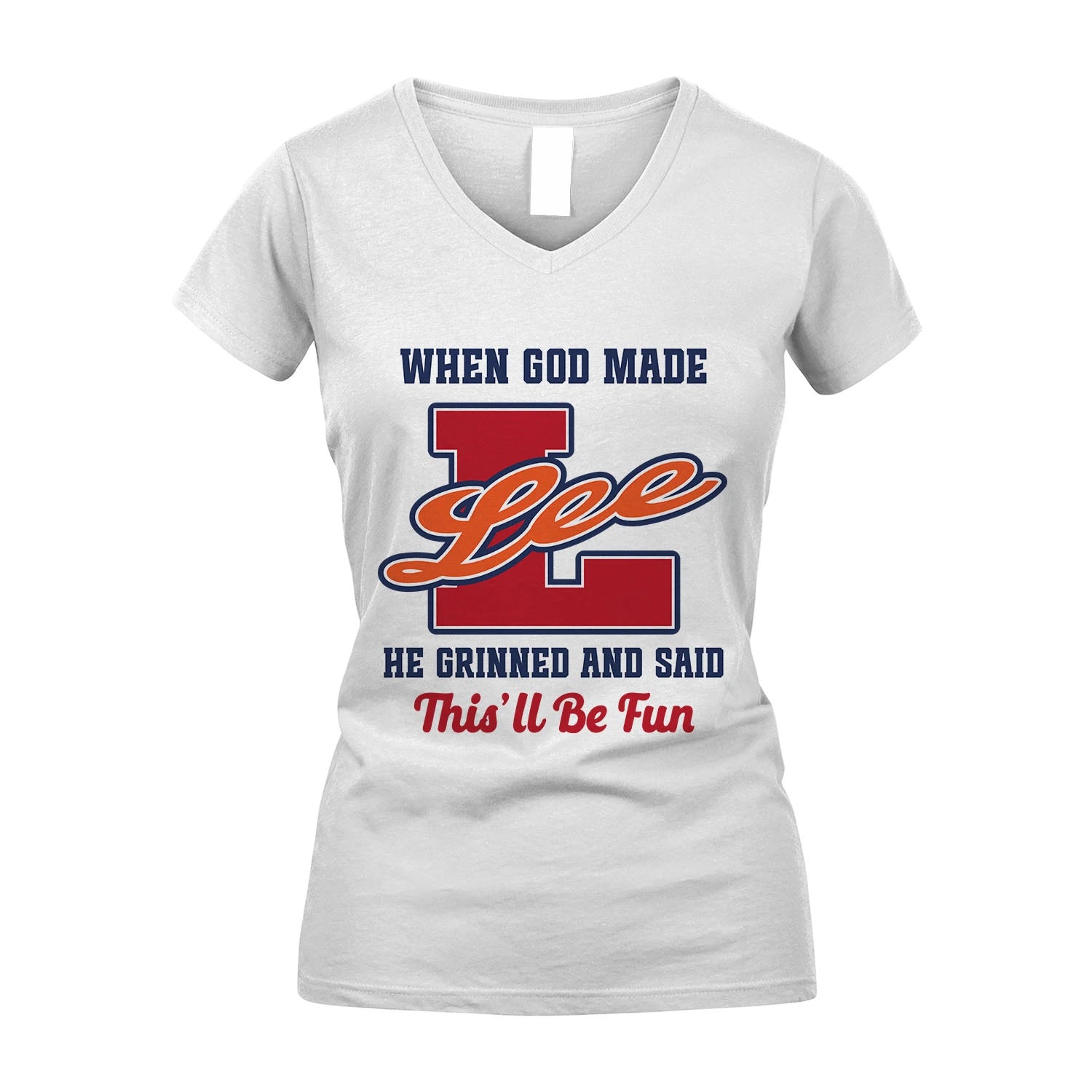 God Made Your Name Custom Shirt LEE M1-16