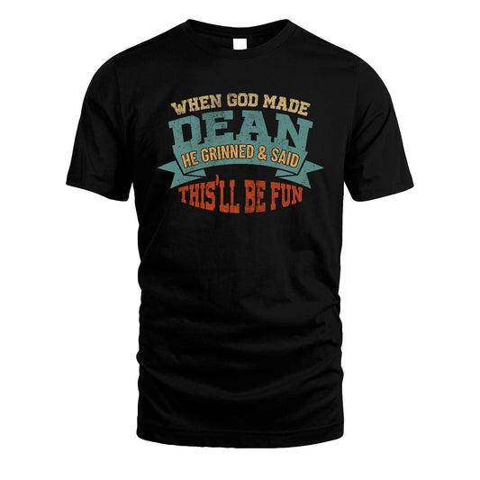 The Man The Myth The Legend Sporty Shirt DEAN M1-15
