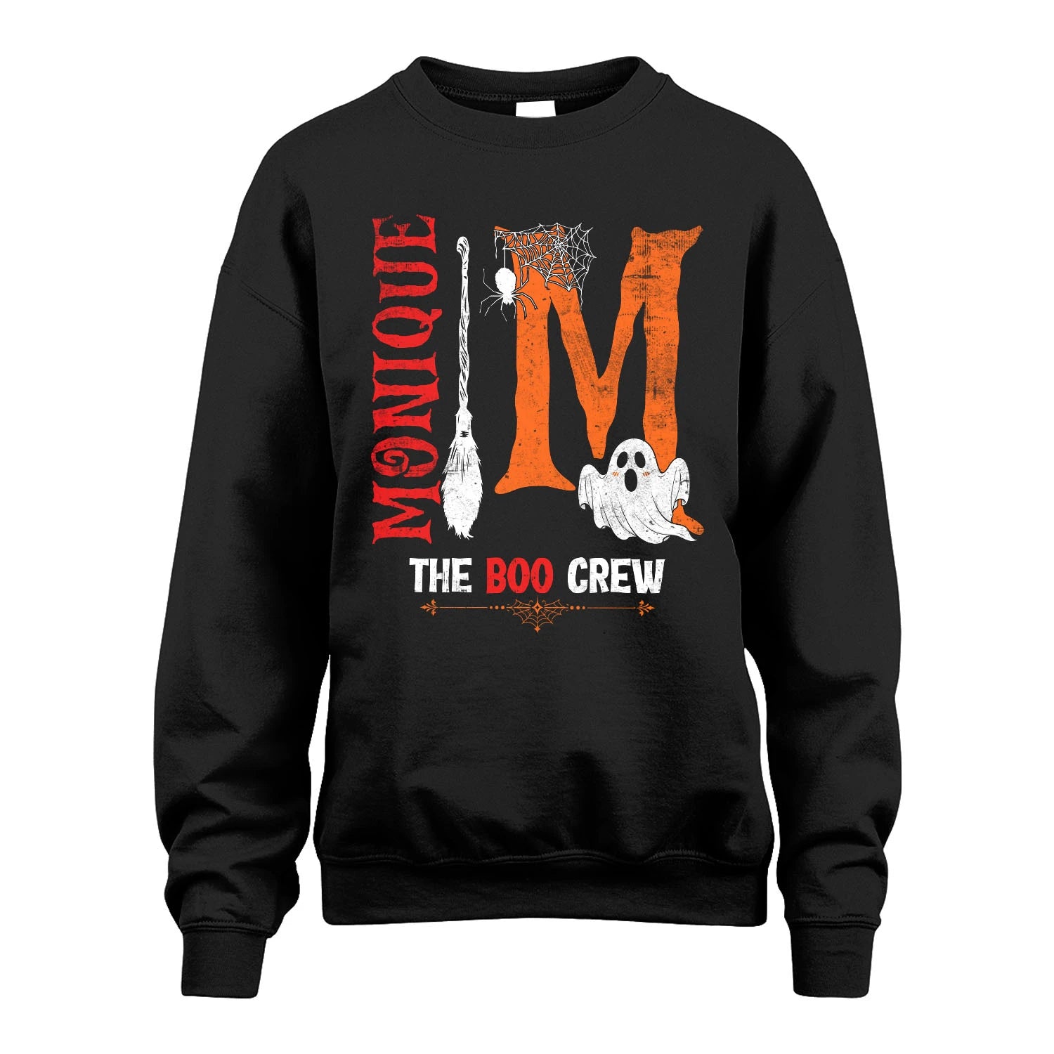 The Boo Crew Halloween With Your Name Shirt MONIQUE M1-23