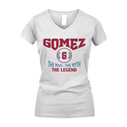 The Man The Myth The Legend Jet Style Shirt GOMEZ M1-9