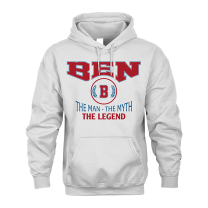 The Man The Myth The Legend Jet Style Shirt BEN M1-9