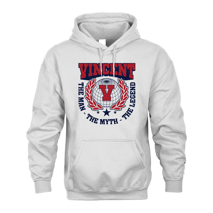 The Man The Myth The Legend Logo Shirt VINCENT M1-30