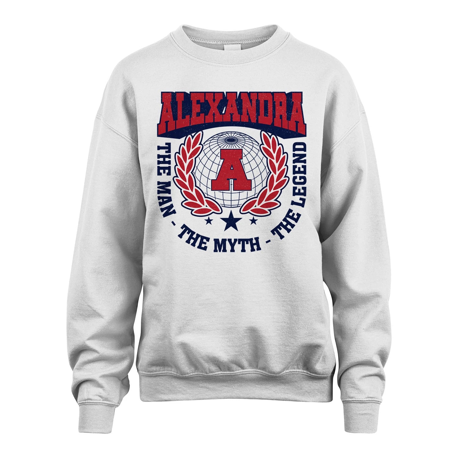 The Man The Myth The Legend Logo Shirt ALEXANDRA M1-30