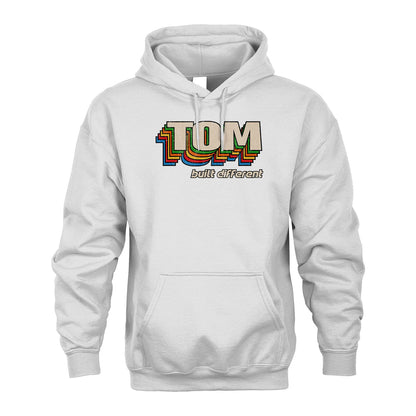 Your Name Built Different Retro Shirt TOM M1-26