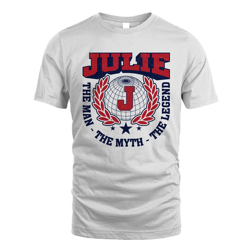 The Man The Myth The Legend Logo Shirt JULIE M1-30