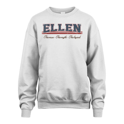 The Man The Myth The Legend Vintage Shirt ELLEN M1-6