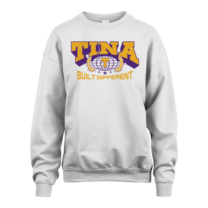 Your Name Built Different Sporty Shirt TINA M1-32