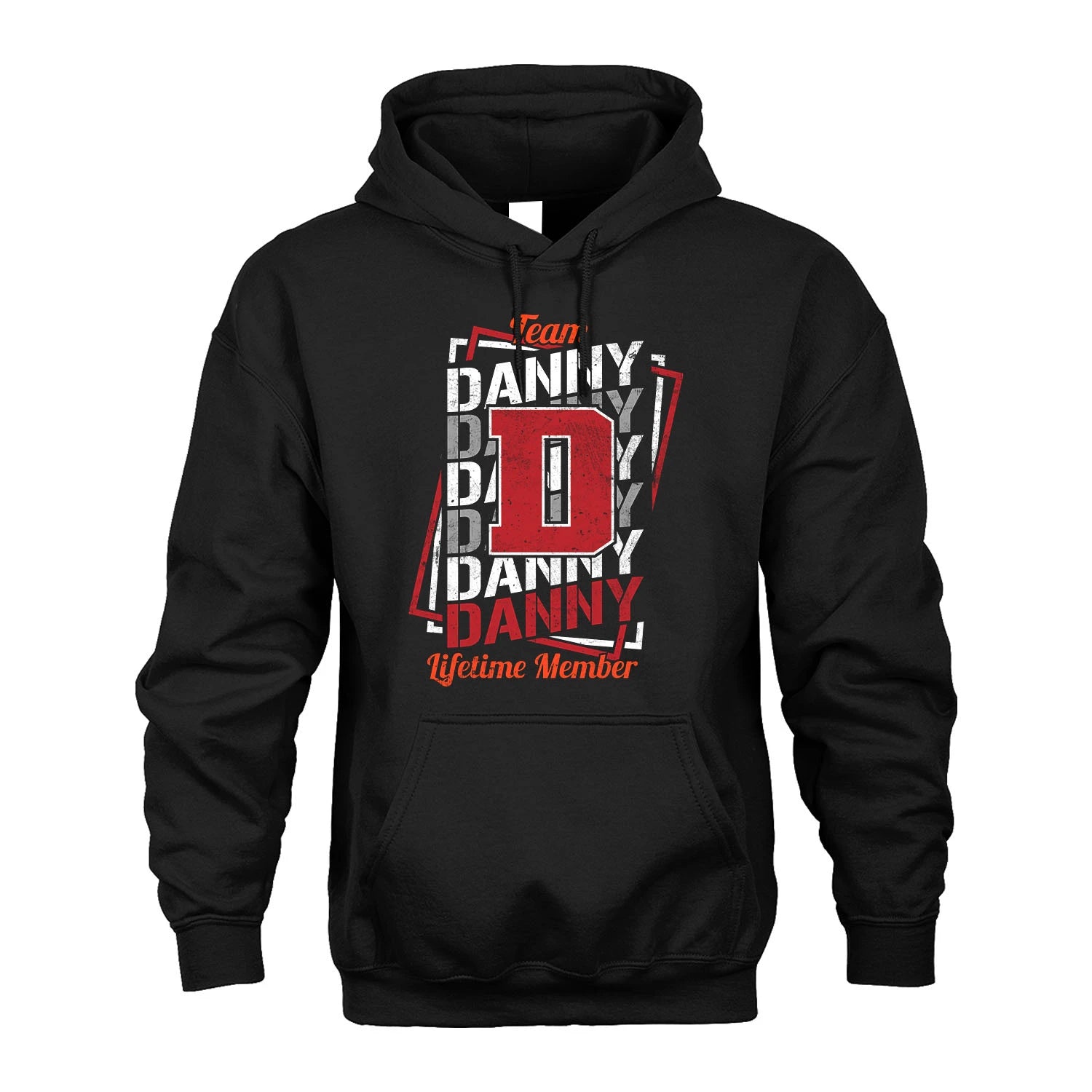 Team Your Name Lifetime Member Sporty Shirt DANNY M1-25