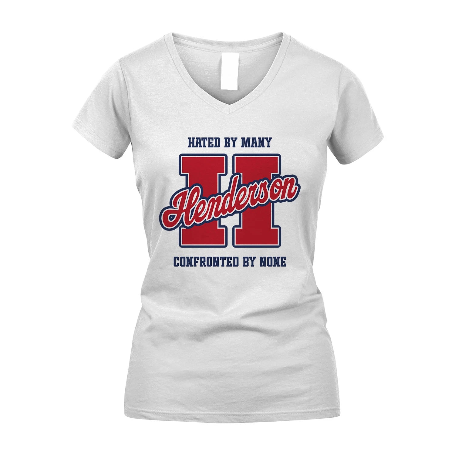 Hated By Many Confronted By None Personalized Name Shirt HENDERSON M1-8