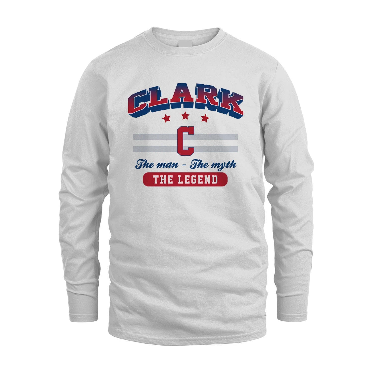 The Man The Myth The Legend With Your Name Shirt CLARK M1-35