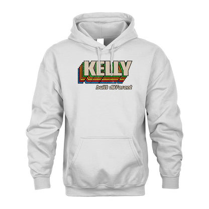 Your Name Built Different Retro Shirt KELLY M1-26