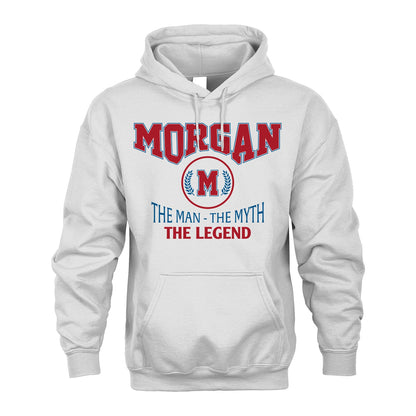 The Man The Myth The Legend Jet Style Shirt MORGAN M1-9