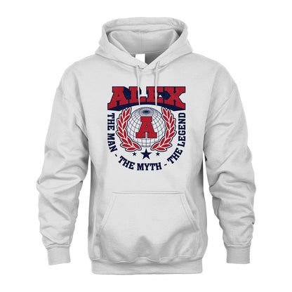 The Man The Myth The Legend Logo Shirt ALEX M1-30