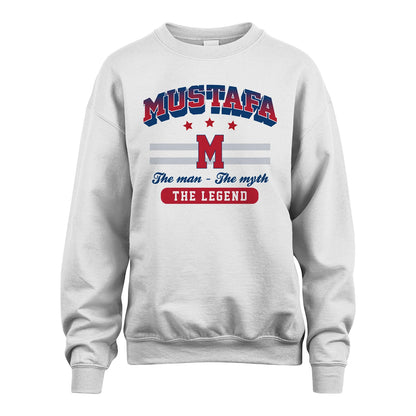 The Man The Myth The Legend With Your Name Shirt MUSTAFA M1-35