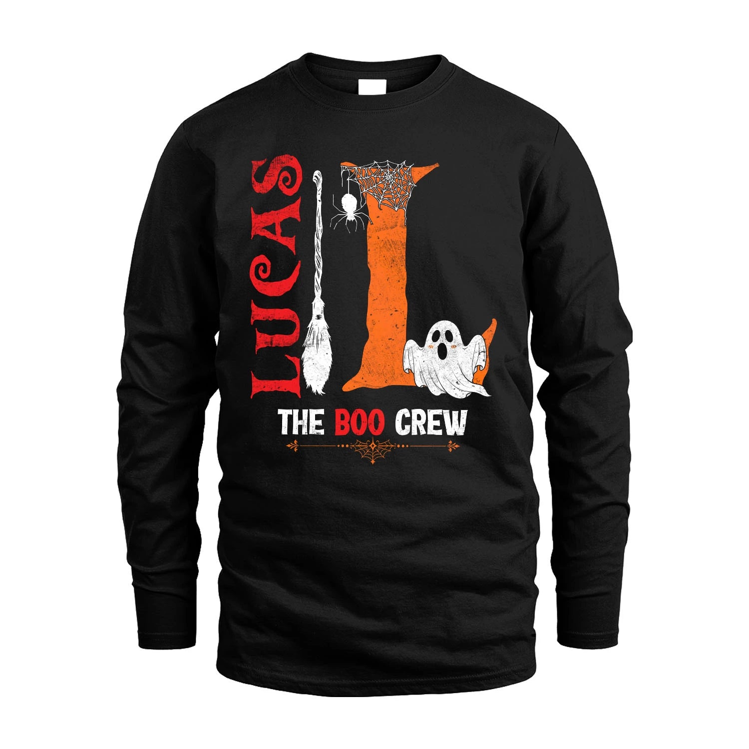 The Boo Crew Halloween With Your Name Shirt LUCAS M1-23