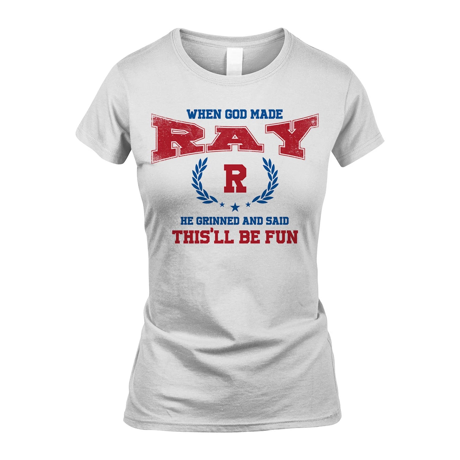 When God Made He Grinned And Said This'll Be Fun Shirt RAY M1-12