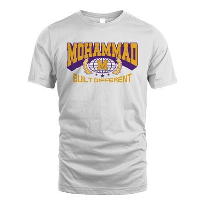 Your Name Built Different Sporty Shirt MOHAMMAD M1-32