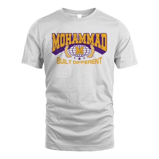 Your Name Built Different Sporty Shirt MOHAMMAD M1-32