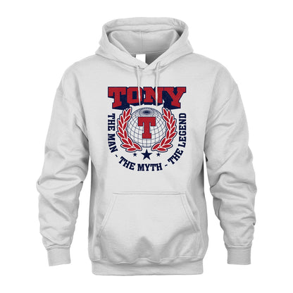 The Man The Myth The Legend Logo Shirt TONY M1-30