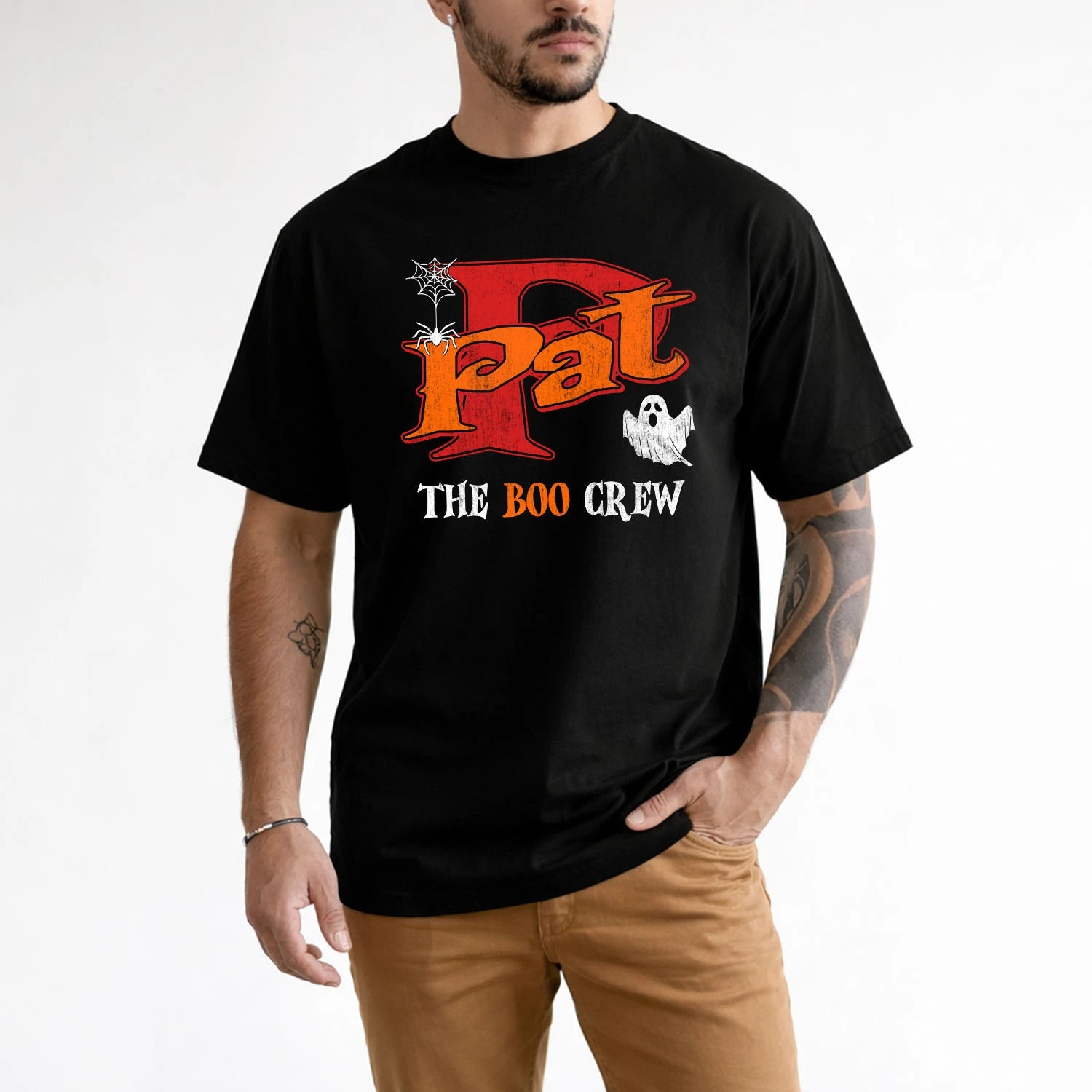 The Boo Crew Halloween Custom Name Shirt PAT M1-22