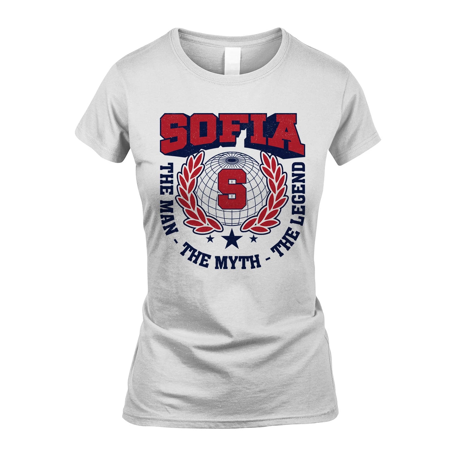The Man The Myth The Legend Logo Shirt SOFIA M1-30