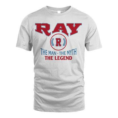 The Man The Myth The Legend Jet Style Shirt RAY M1-9