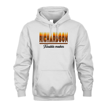 Your Name Trouble Maker Funny Shirt RICHARDSON M1-34