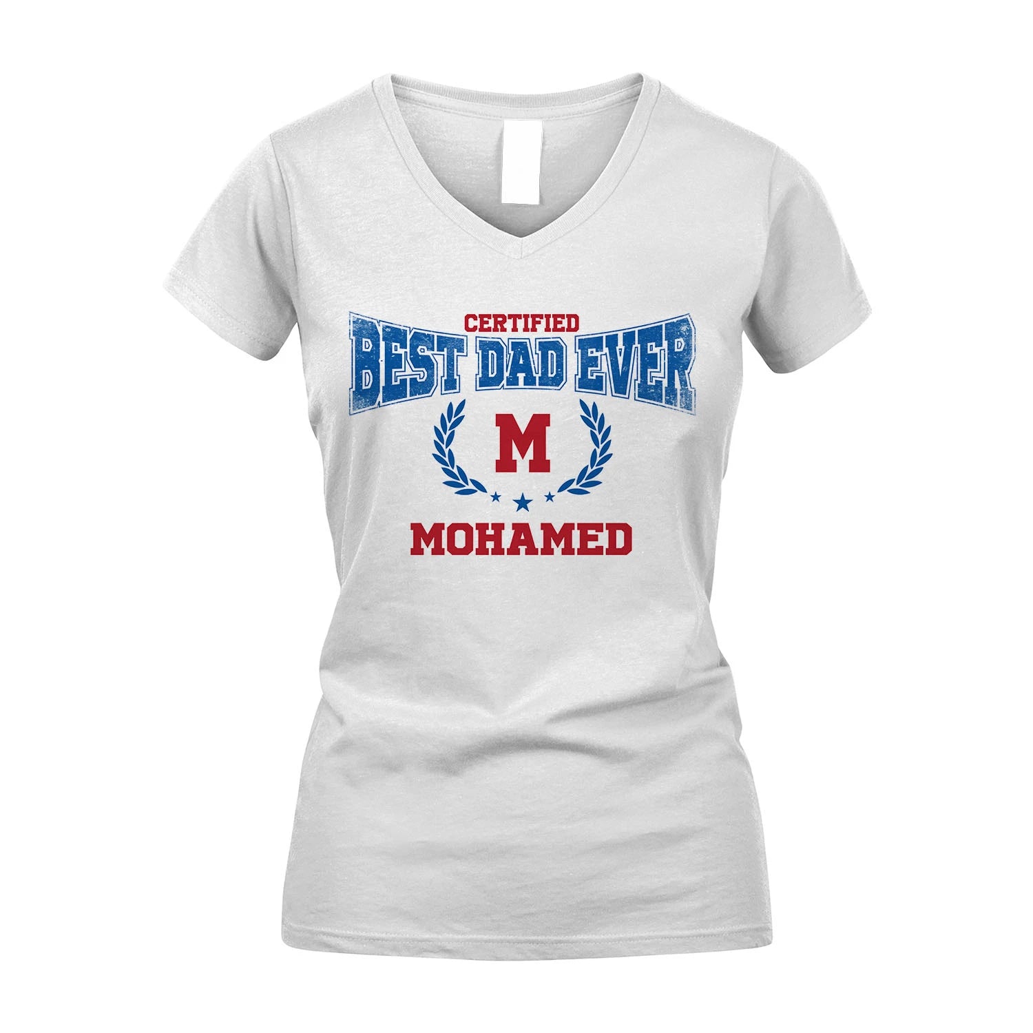Certified Best Dad Ever Shirt MOHAMED M1-11