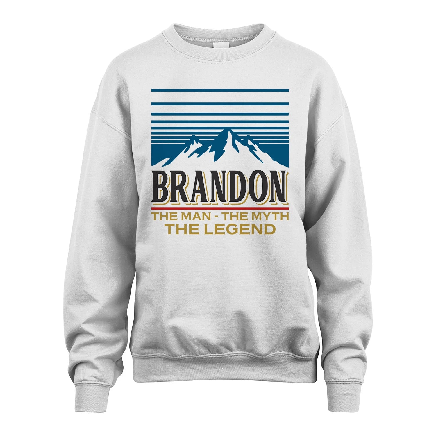The Man The Myth The Legend Vintage Mountain Shirt BRANDON M1-19