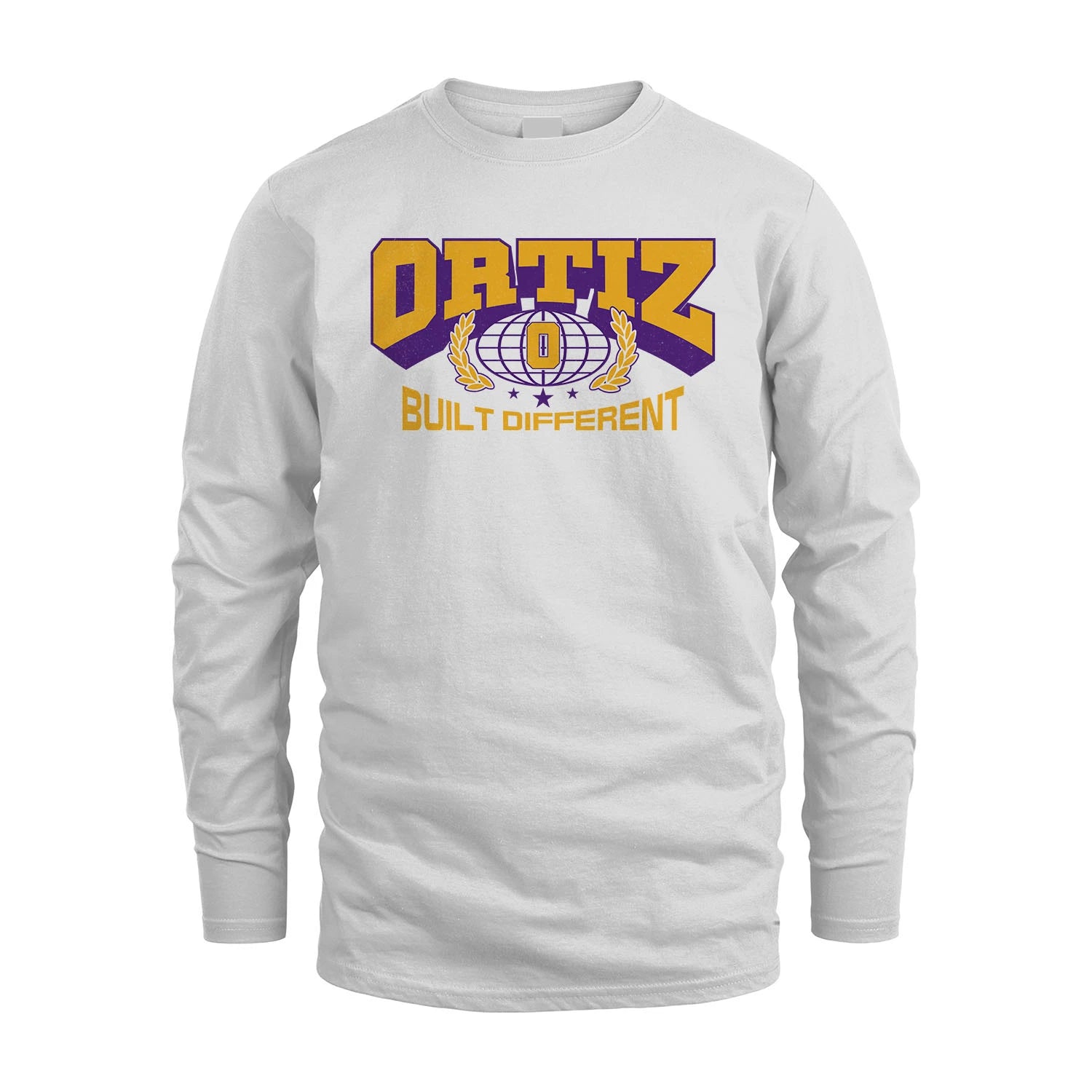 Your Name Built Different Sporty Shirt ORTIZ M1-32
