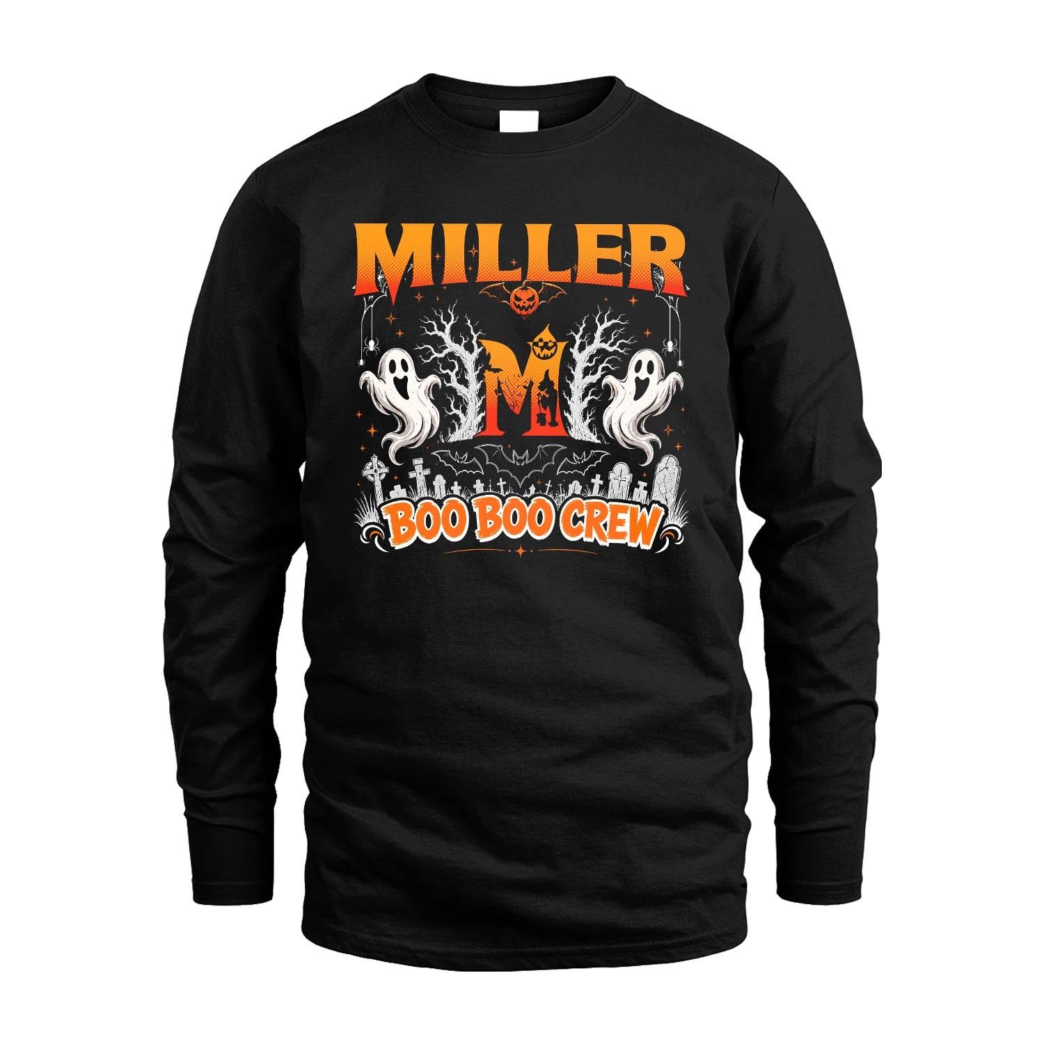 Boo Boo Crew Halloween Custom Name Shirt MILLER M1-28