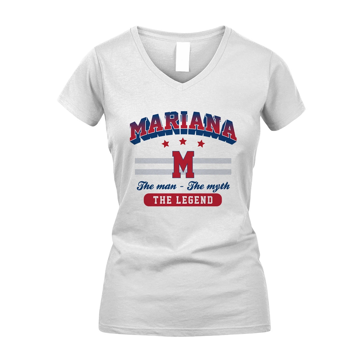 The Man The Myth The Legend With Your Name Shirt MARIANA M1-35