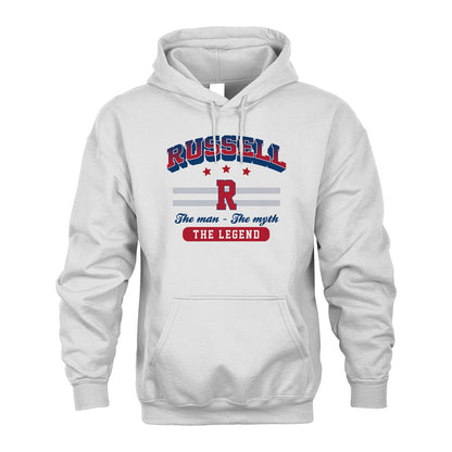 The Man The Myth The Legend With Your Name Shirt RUSSELL M1-35