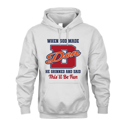 God Made Your Name Custom Shirt DON M1-16