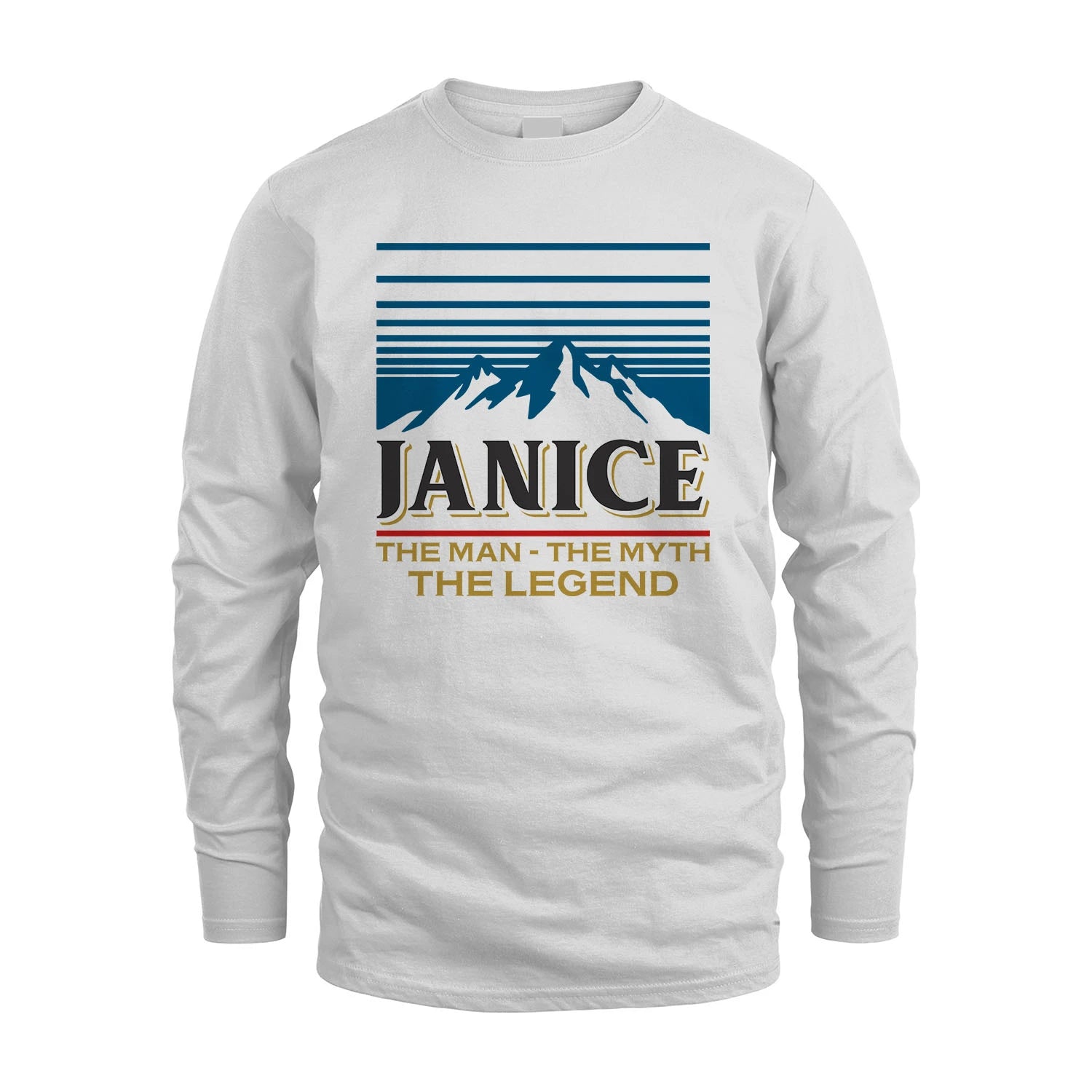 The Man The Myth The Legend Vintage Mountain Shirt JANICE M1-19