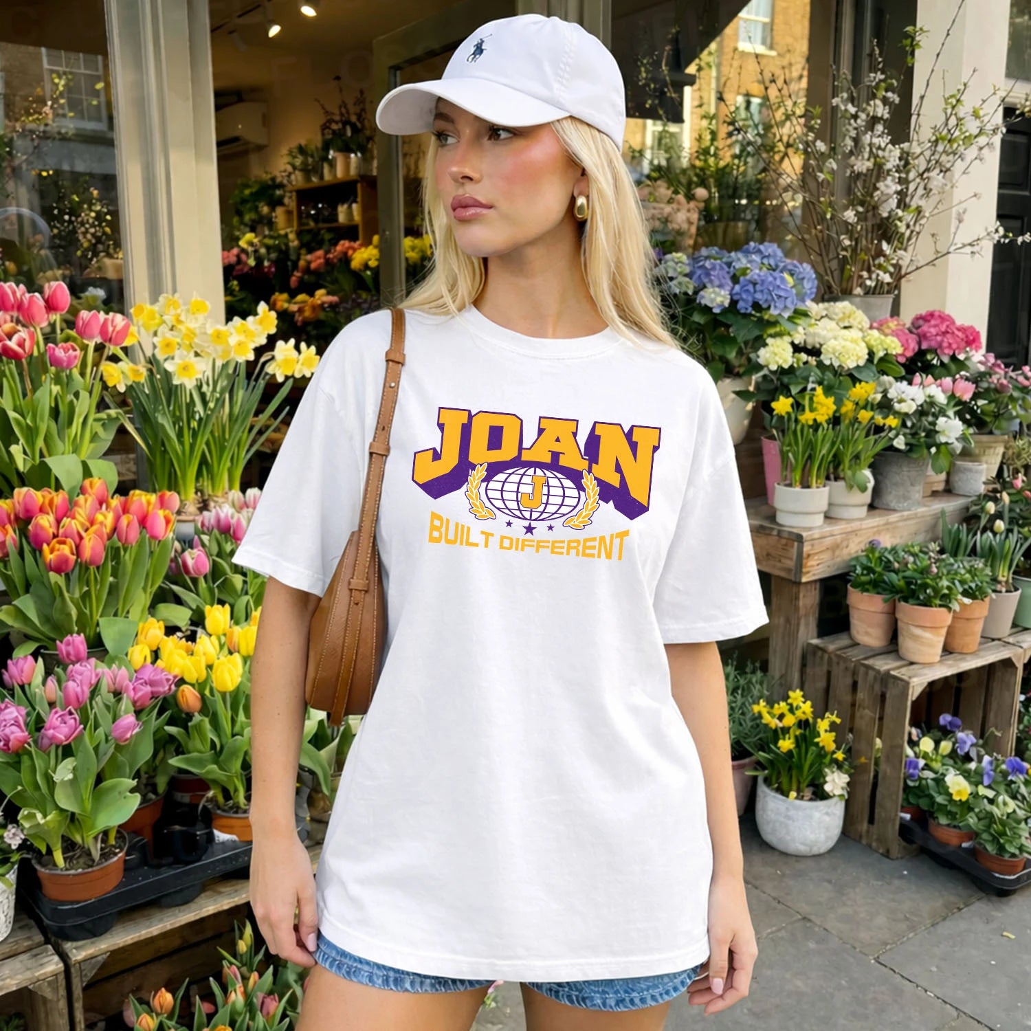 Your Name Built Different Sporty Shirt JOAN M1-32