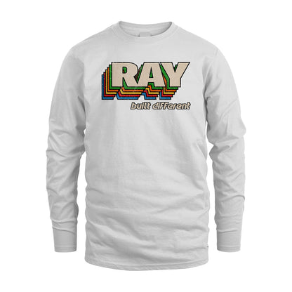 Your Name Built Different Retro Shirt RAY M1-26