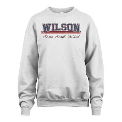 The Man The Myth The Legend Vintage Shirt WILSON M1-6