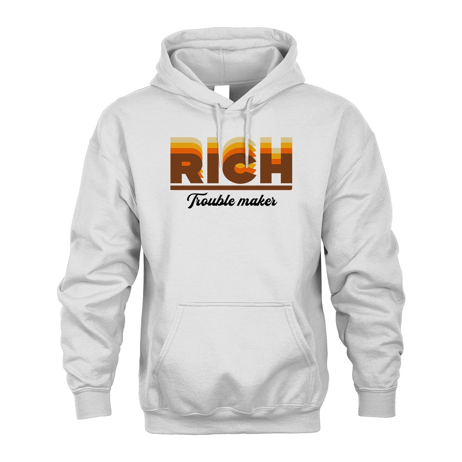 Your Name Trouble Maker Funny Shirt RICH M1-34