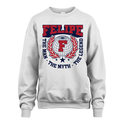 The Man The Myth The Legend Logo Shirt FELIPE M1-30