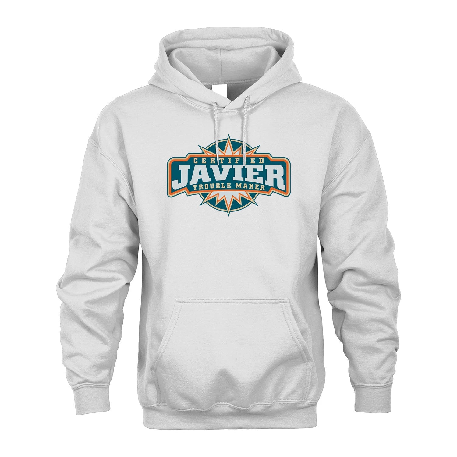 Certified Your Name Trouble Maker Shirt JAVIER M1-36