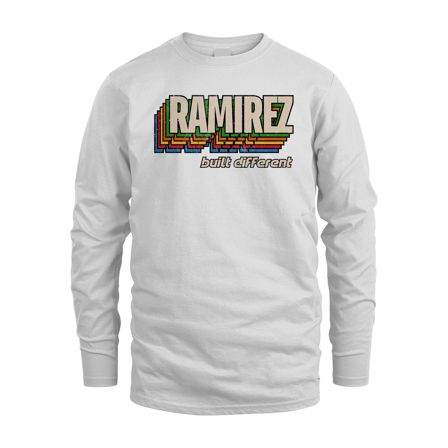 Your Name Built Different Retro Shirt RAMIREZ M1-26