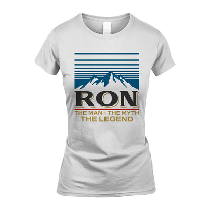 The Man The Myth The Legend Vintage Mountain Shirt RON M1-19