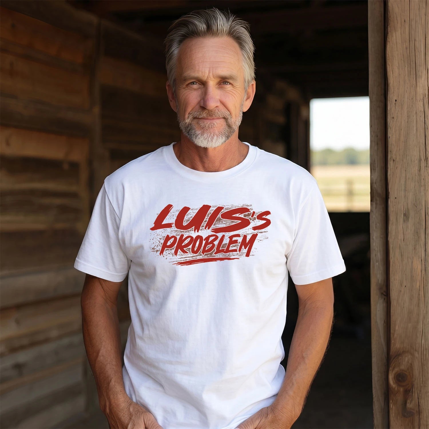 Someone's Problem Funny Shirt LUIS M1-5