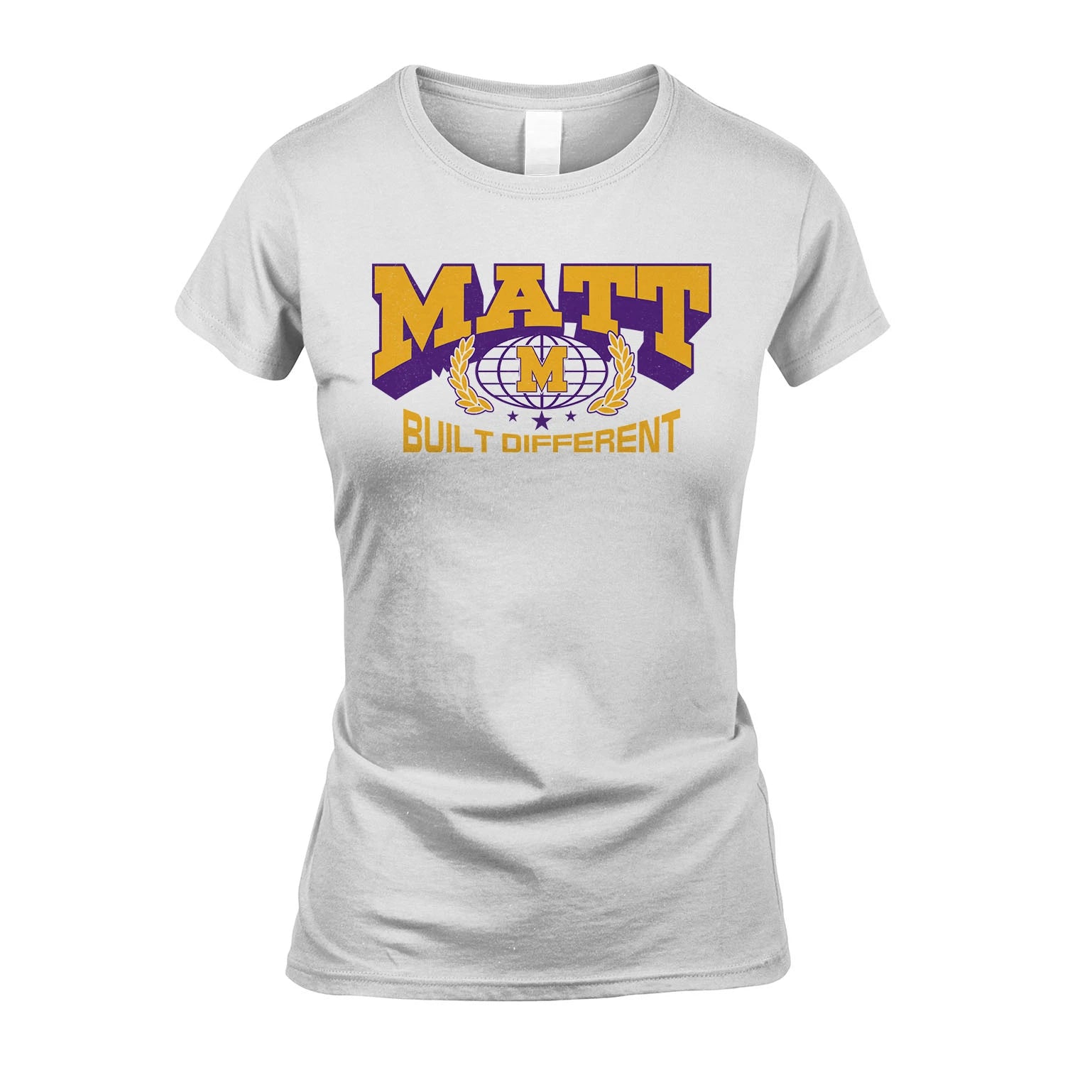 Your Name Built Different Sporty Shirt MATT M1-32