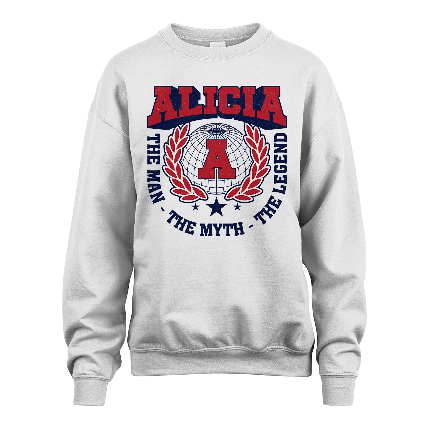 The Man The Myth The Legend Logo Shirt ALICIA M1-30